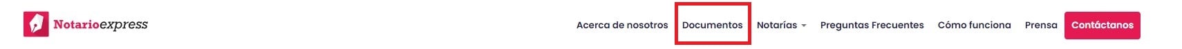 Notaría Online. Documentos,