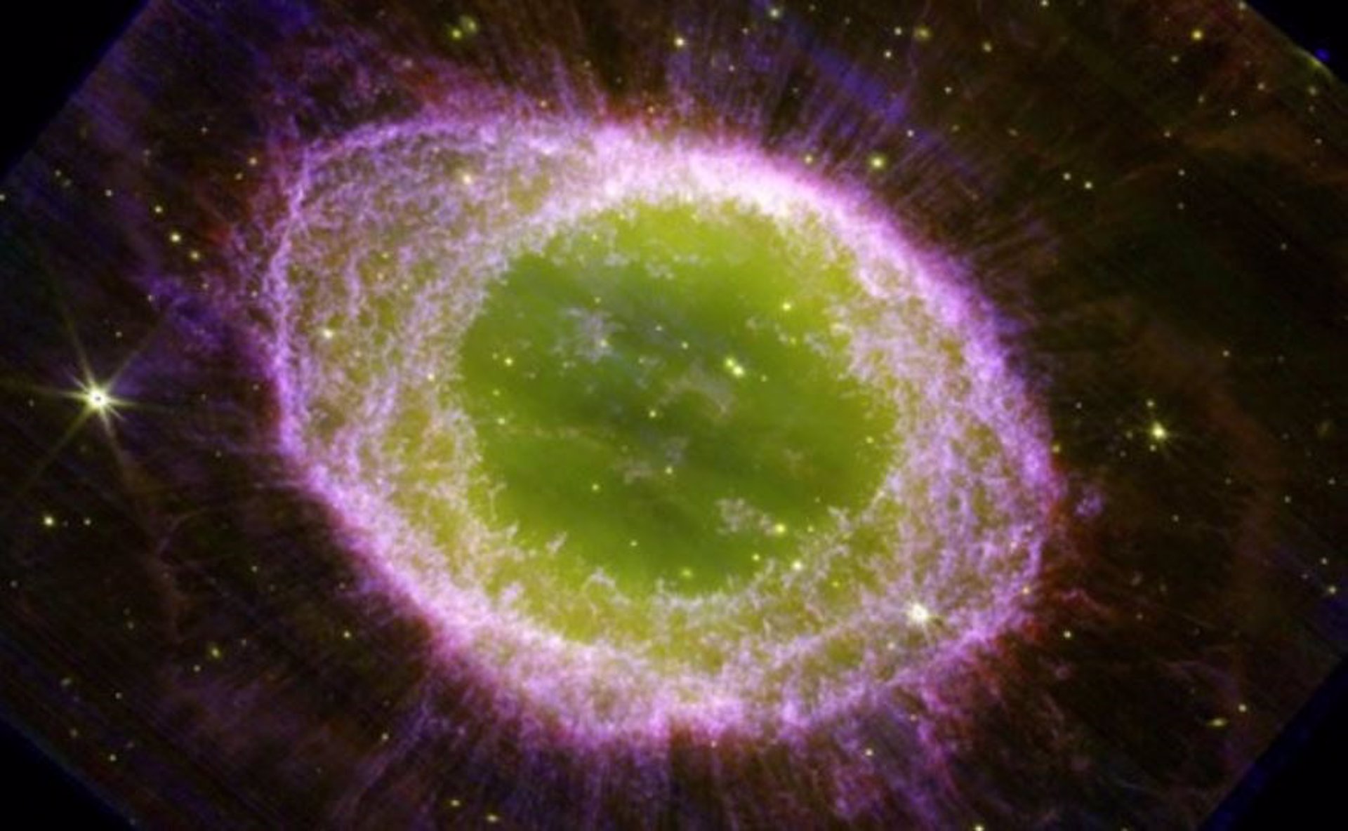 Nebulosa del Anillo capturada por Telescopio James Webb