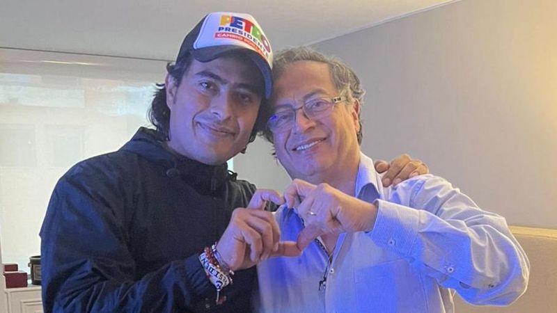 Nicolas Petro y Gustavo Petro