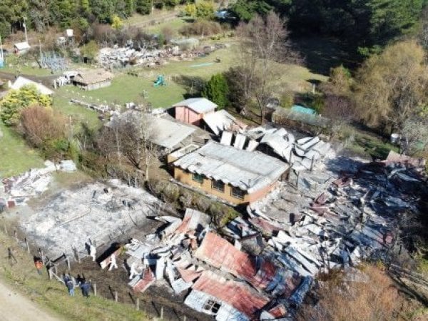 Atentado incendiario Traiguén.