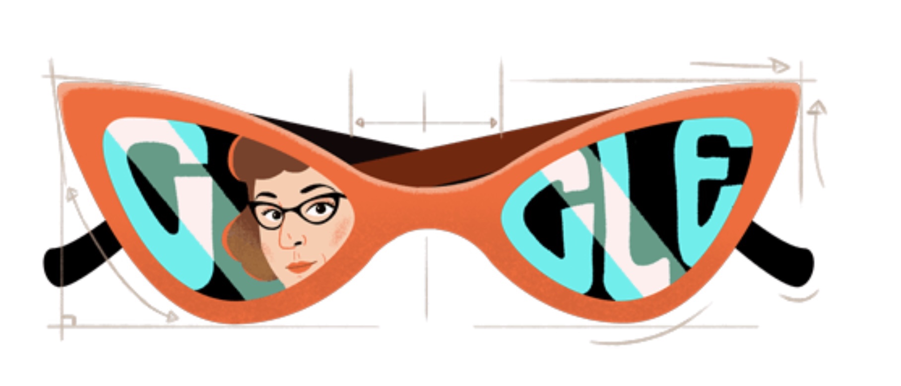 Altina Schinasi doodle de Google