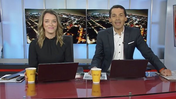 Carla Zunino y Gustavo Huerta en 24 AM.