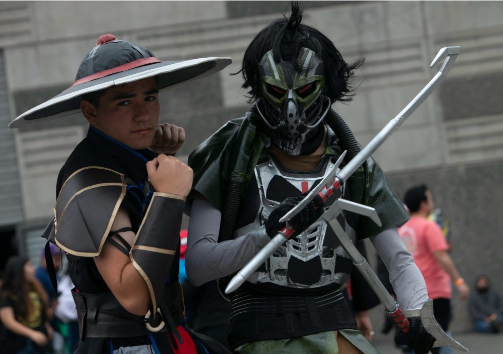 Comic Con Chile. Cosplayers. 