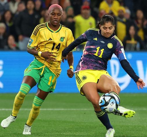 Colombia derrotó a Jamaica en octavos de final del Mundial Femenino