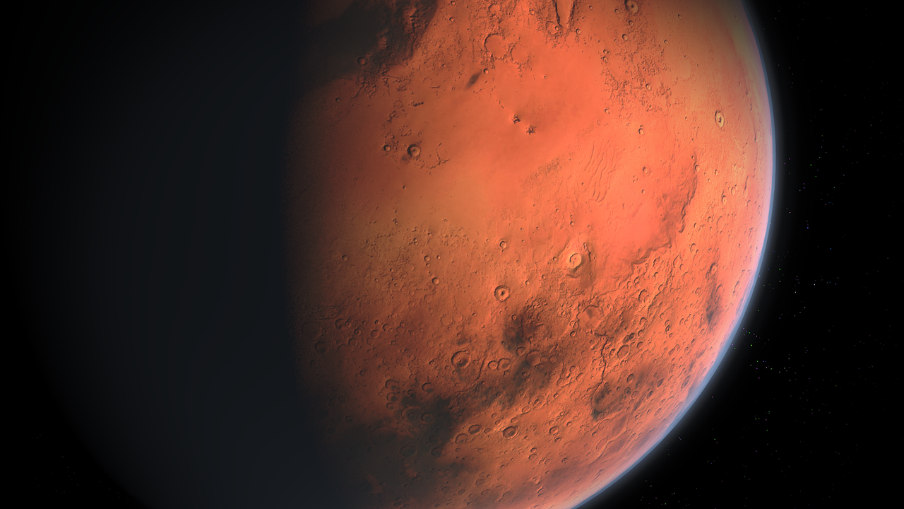 Marte. Planeta Marte.