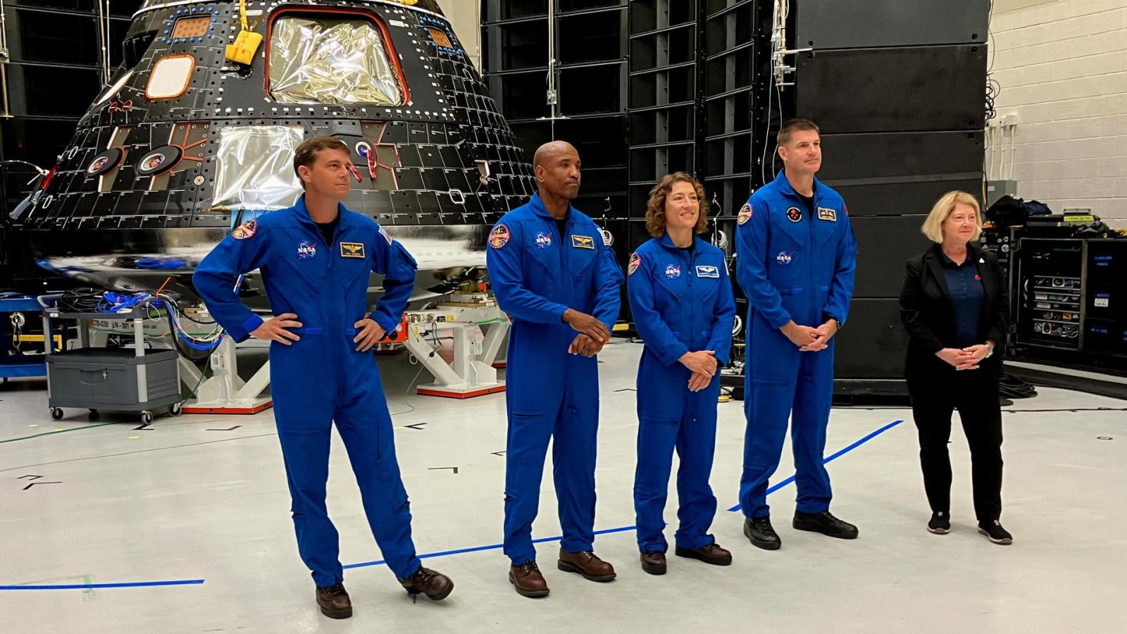 Astronautas de la NASA que irán a la Luna