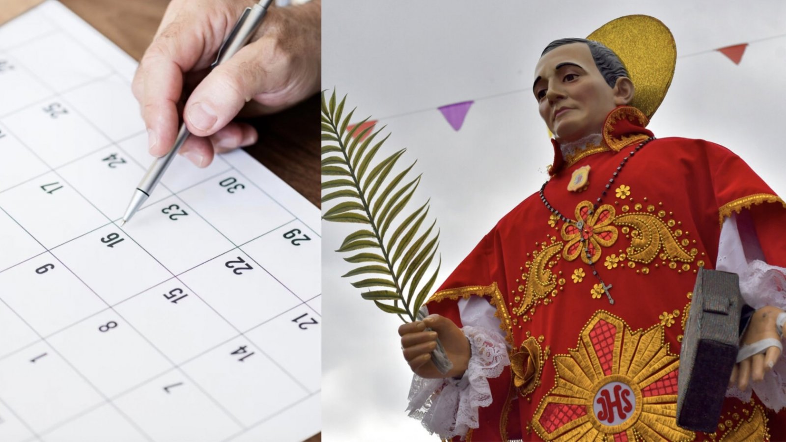 Calendario y fiesta de San Lorenzo