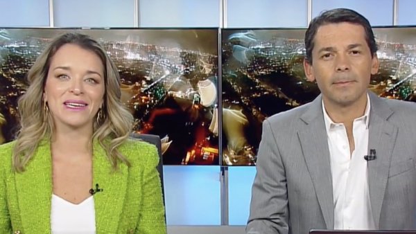 Carla Zunino y Gustavo Huerta en 24 AM.