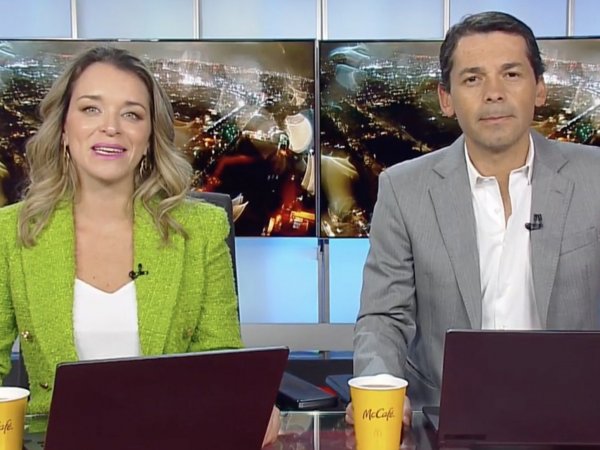 Carla Zunino y Gustavo Huerta en 24 AM.