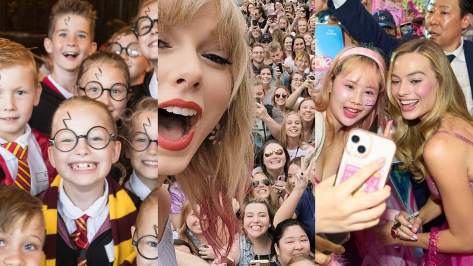 Fandom. Harry Potter. Taylor Swift. Barbie.