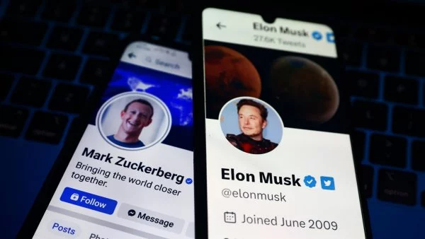 Elon Musk y Mark Zuckerberg