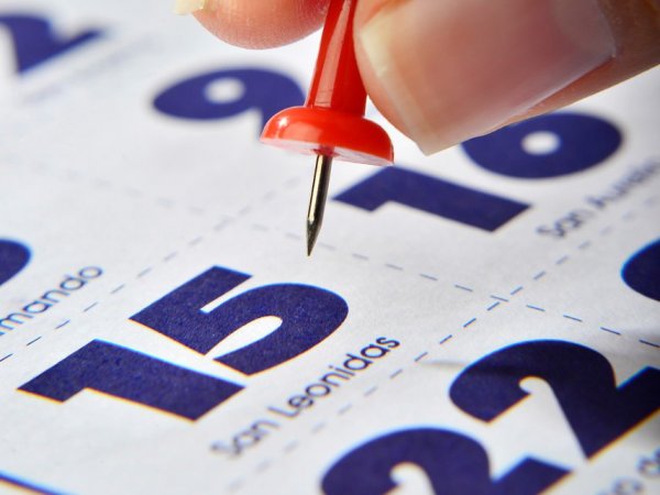 Calendario. Feriados en Chile