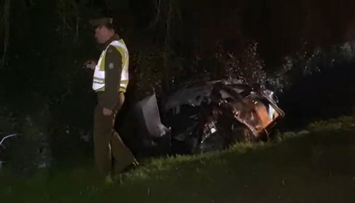 Un muerto y tres heridos deja violento accidente en la Ruta 5 Sur | 24horas