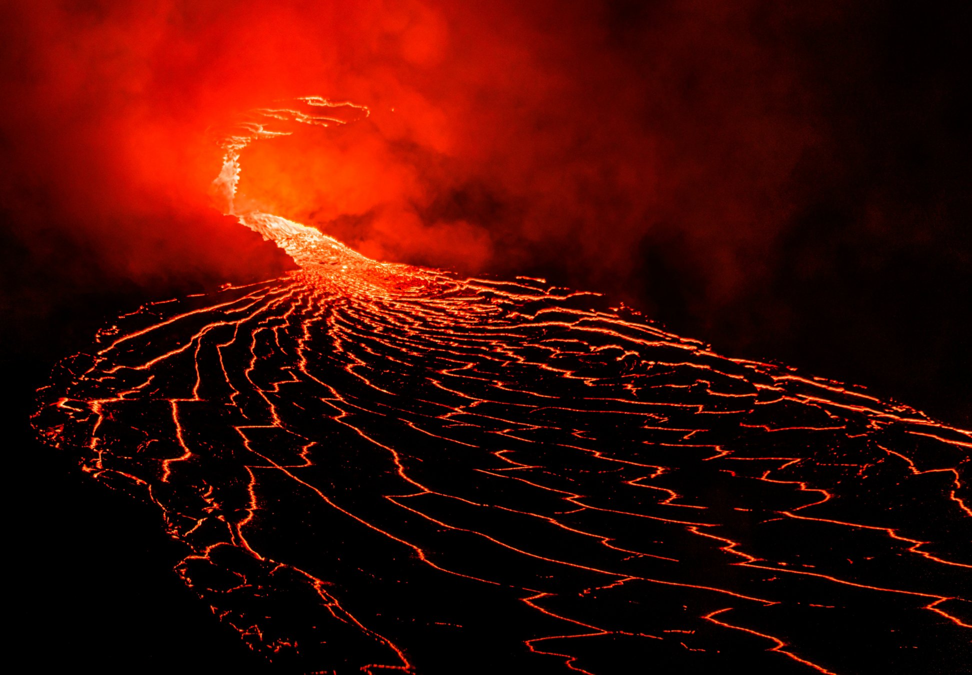 Cinturón de fuego. Volcanes.