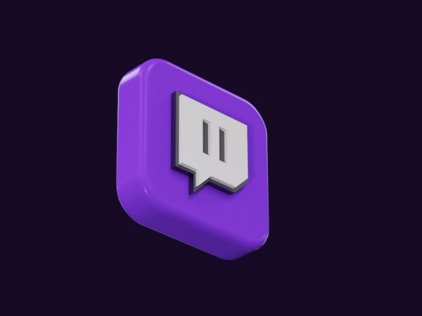Logo de Twitch.
