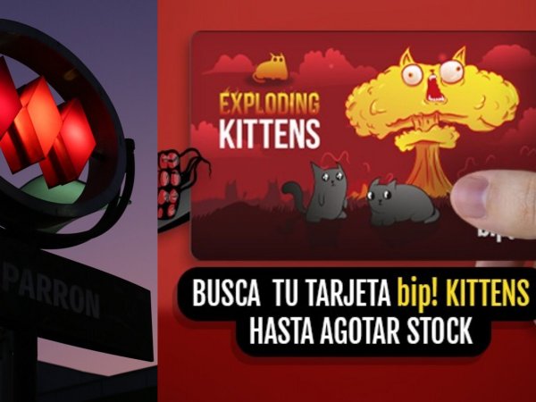 Exploding Kittens y Tarjeta Bip