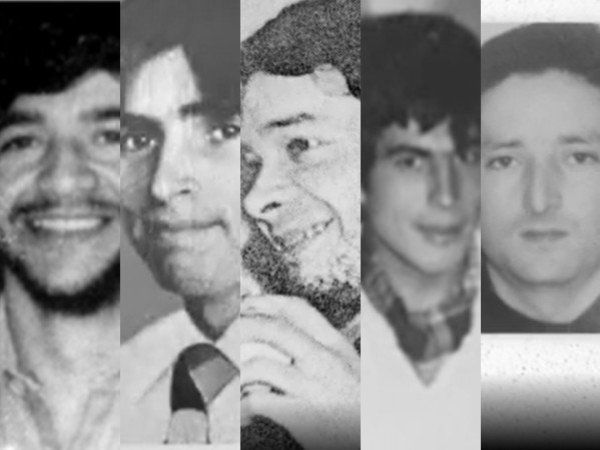 1987: Eran cinco jóvenes...