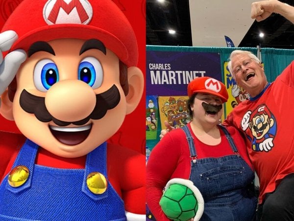 Charles martinet y una fanática