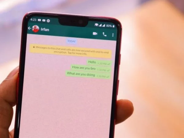 Whatsapp. Chat. Celular.