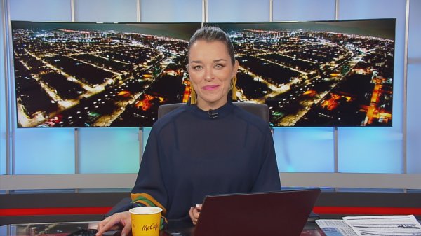 Carla Zunino presentando 24 AM