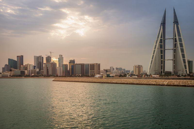 Vista de la ciudad de Manama