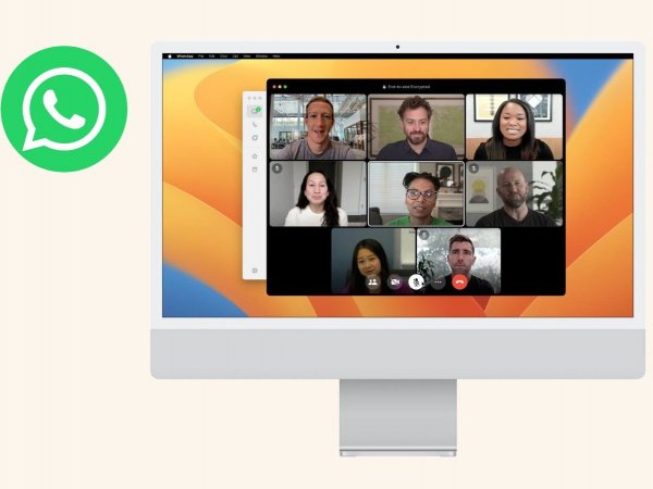 WhatsApp con videollamadas en Mac.