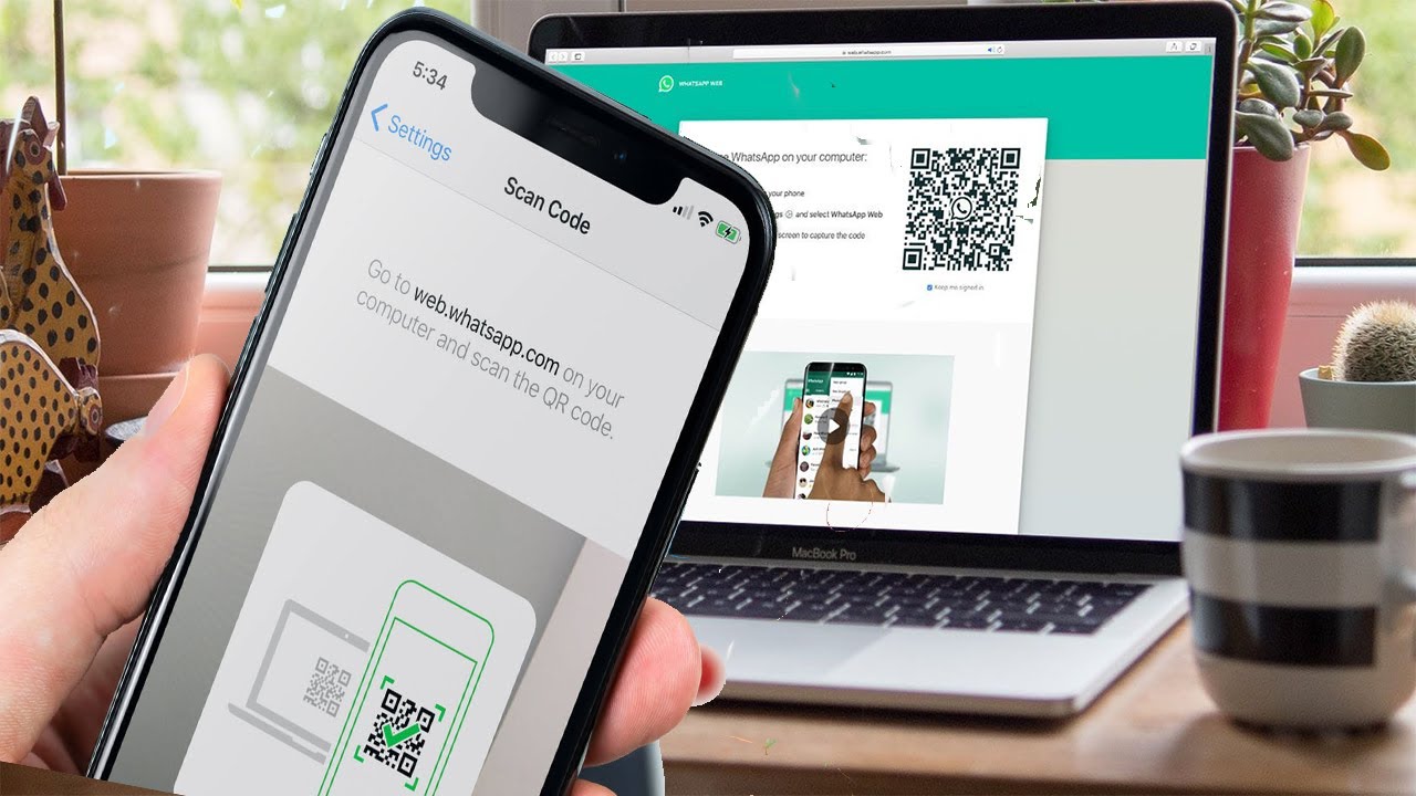 Escanear código QR para acceder a WhatsApp