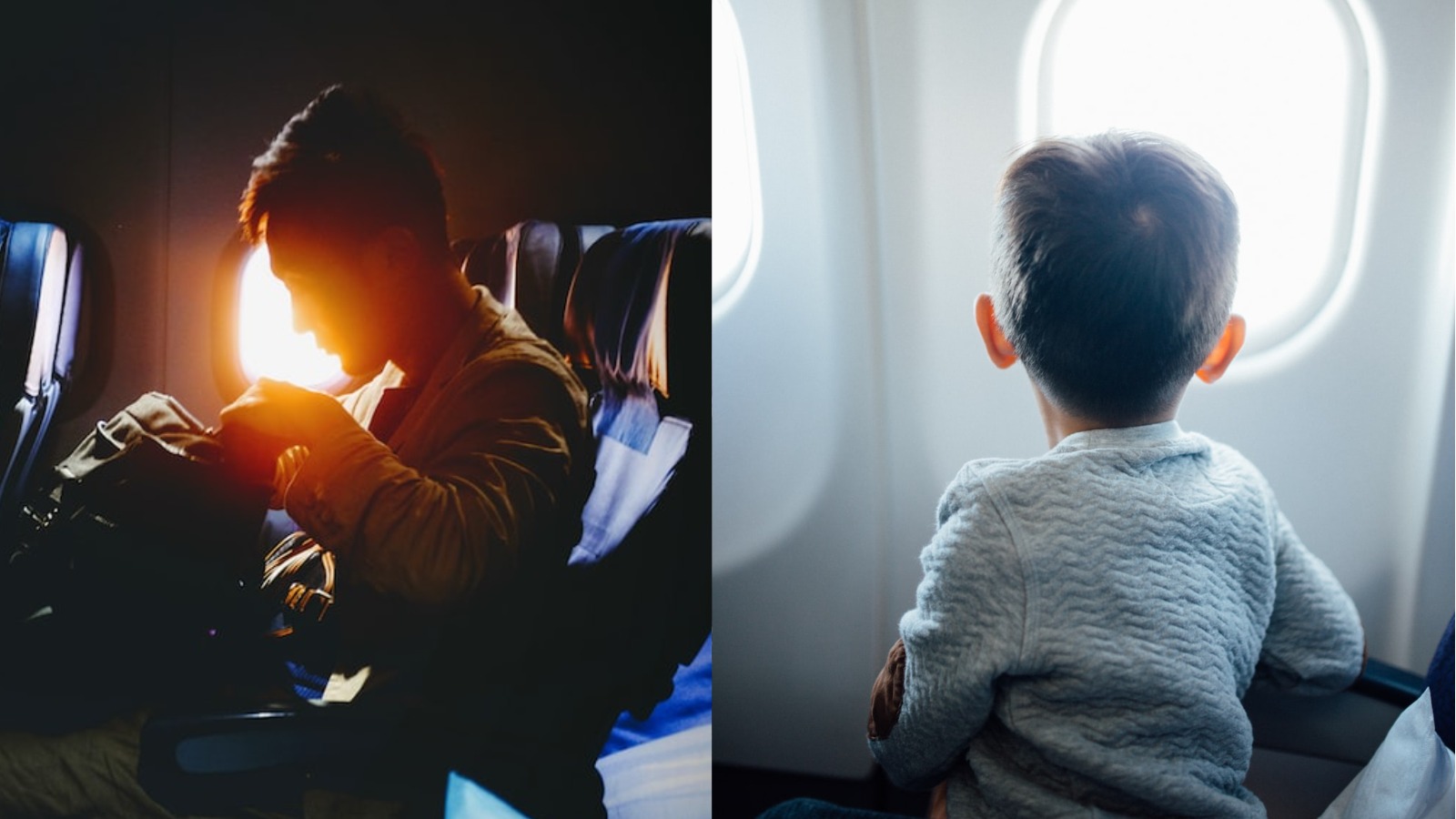 Aerolínea con vuelo y zona de adultos.