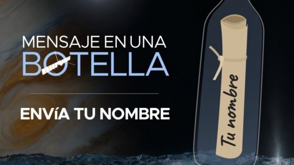 NASA. Mensaje en una botella. Júpiter