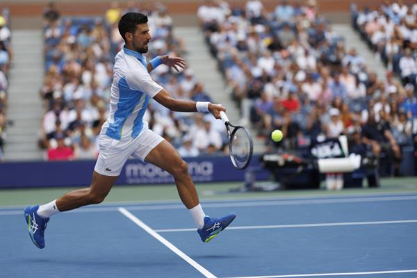 Novak Djokovic en el US Open