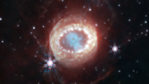 Supernova 1987A (SN 1987A). Telescopio James Webb.