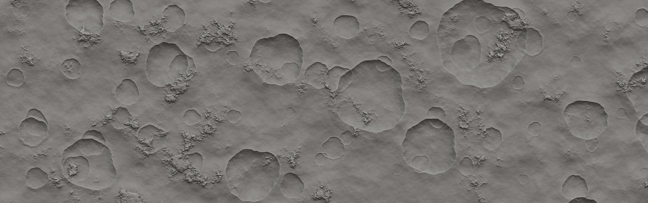 Nasa. Cráteres. Luna. 
