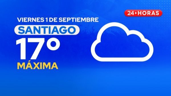 El tiempo en Santiago: viernes 1 de septiembre 2023