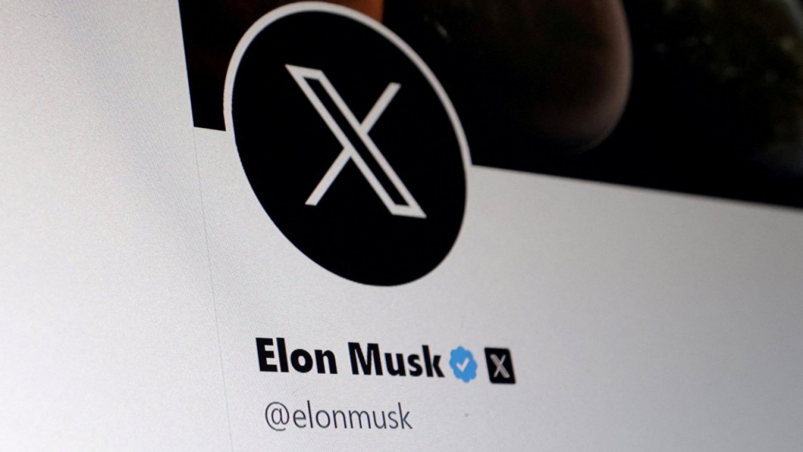 X (Twitter) cuenta de Elon Musk. 