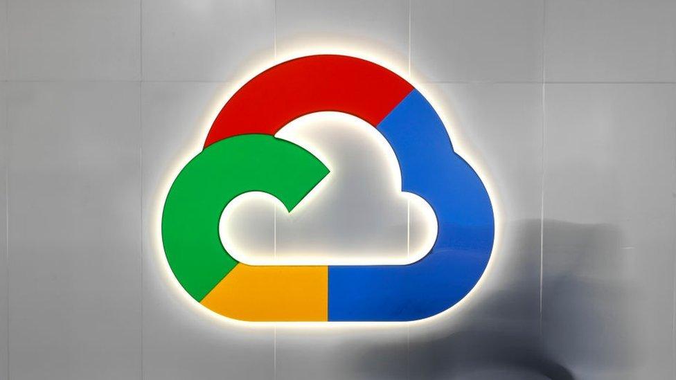 El logo de Google Cloud
