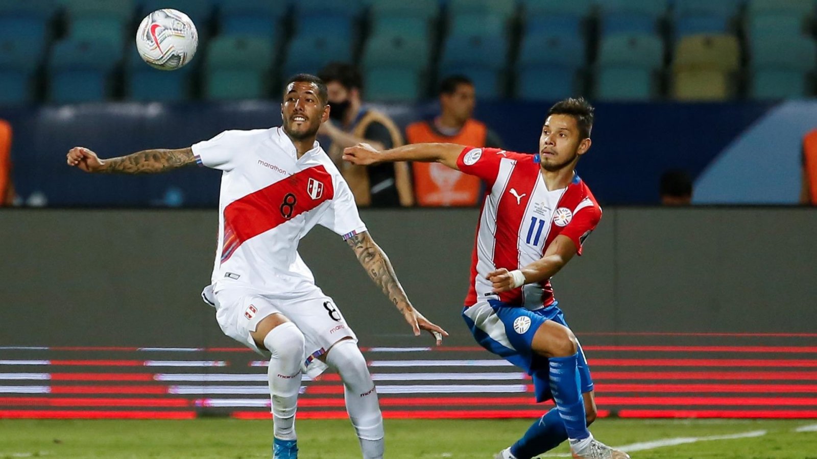 Paraguay vs Perú, eliminatorias.