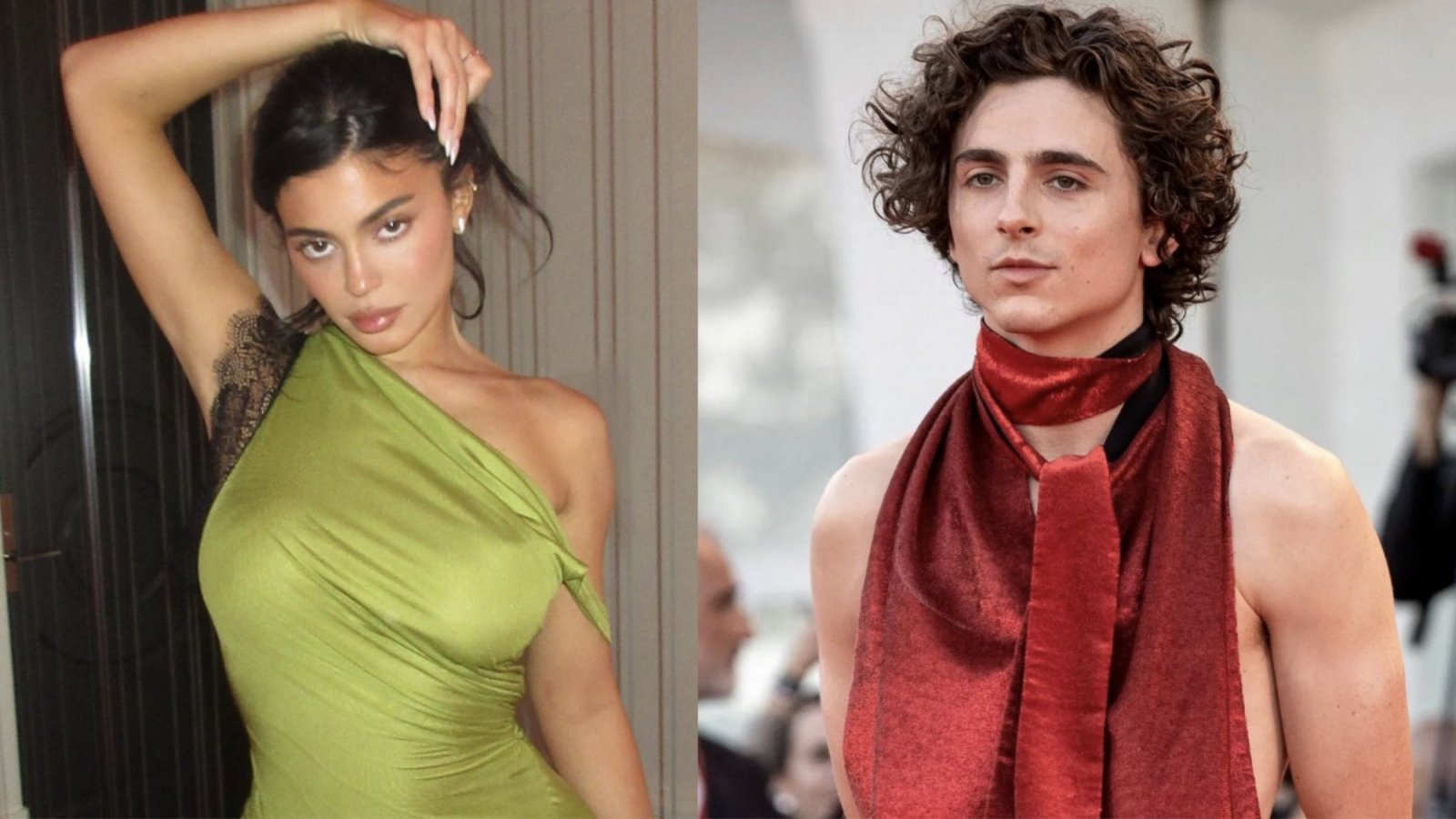 Timotheé Chalamet y Kylie Jenner