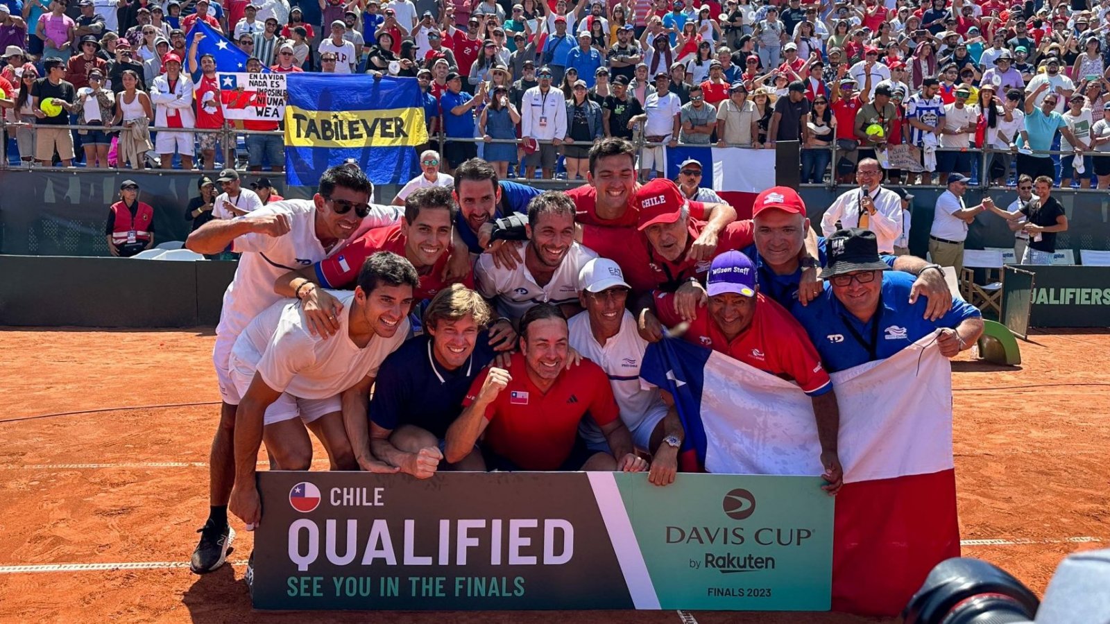 Nicolás Jarry, Cristian Garin, Alejandro Tabilo, Tomás Barrios Vera y Gonzalo Lama integran el equipo chileno de Copa Davis