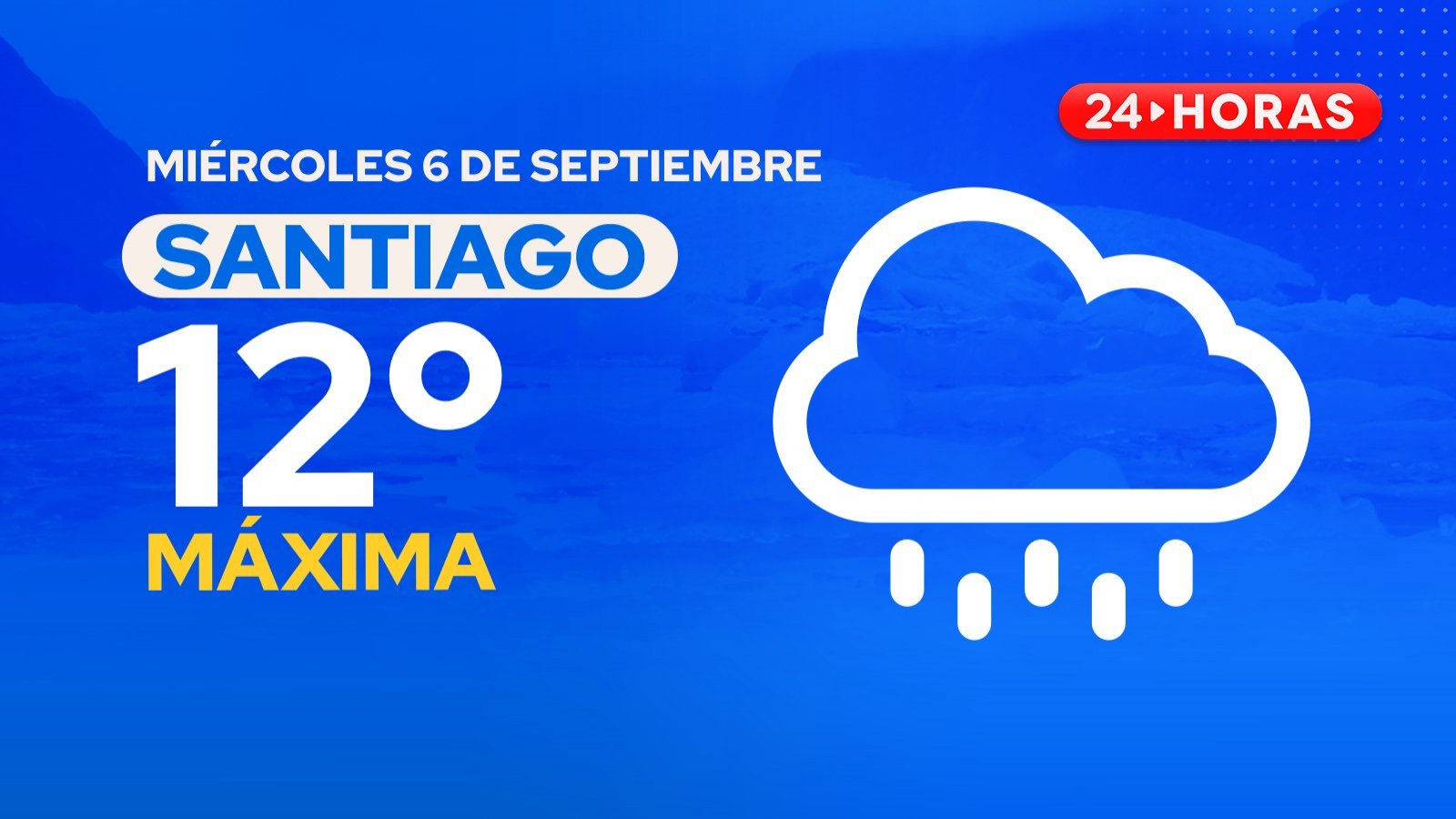 El tiempo en Santiago: miércoles 6 de septiembre 2023