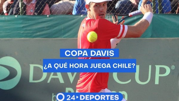 Chile enfrentará a Suecia en la primera llave de la fase de grupos de Copa Davis.