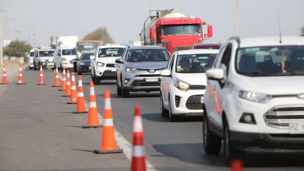 Ruta 68. Fiestas Patrias peaje a luca.