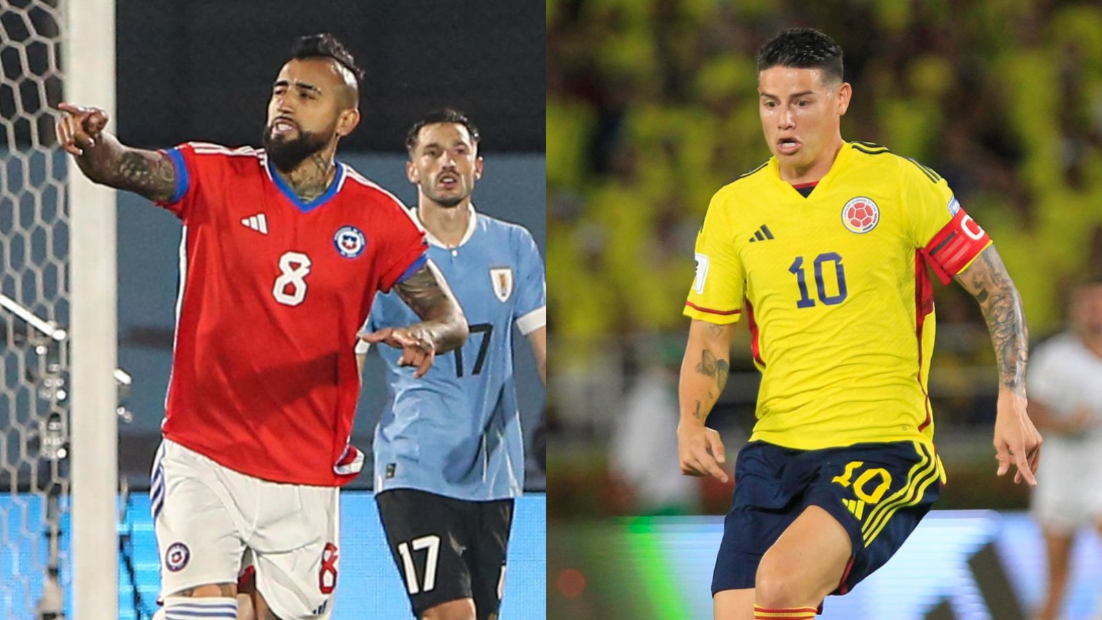 Chile vs Colombia. Eliminatorias Sudamericanas fecha 2: horario y programación.