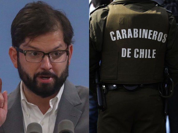 Presidente Boric responde a Daniel Ortega por Carabineros
