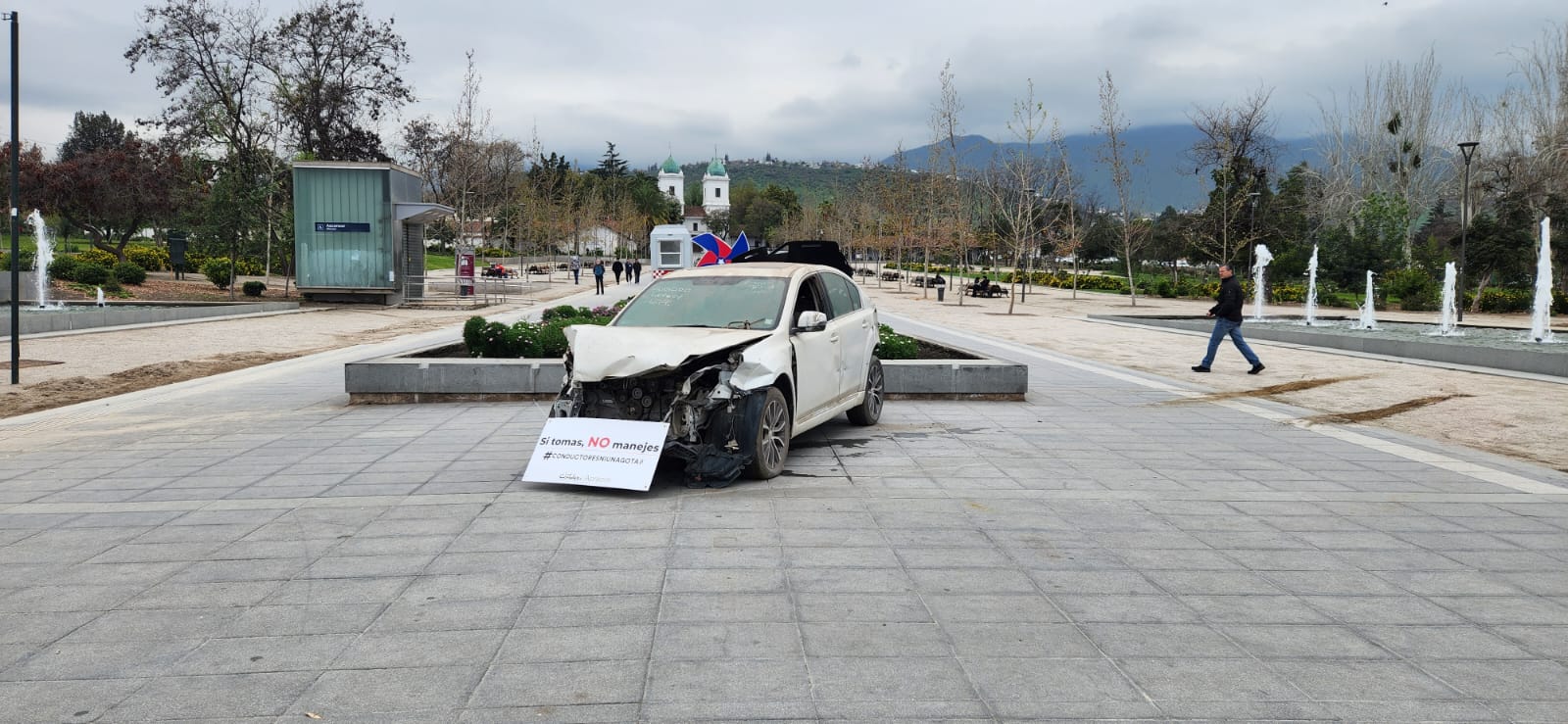 Fiestas Patrias. Campaña de prevención. 