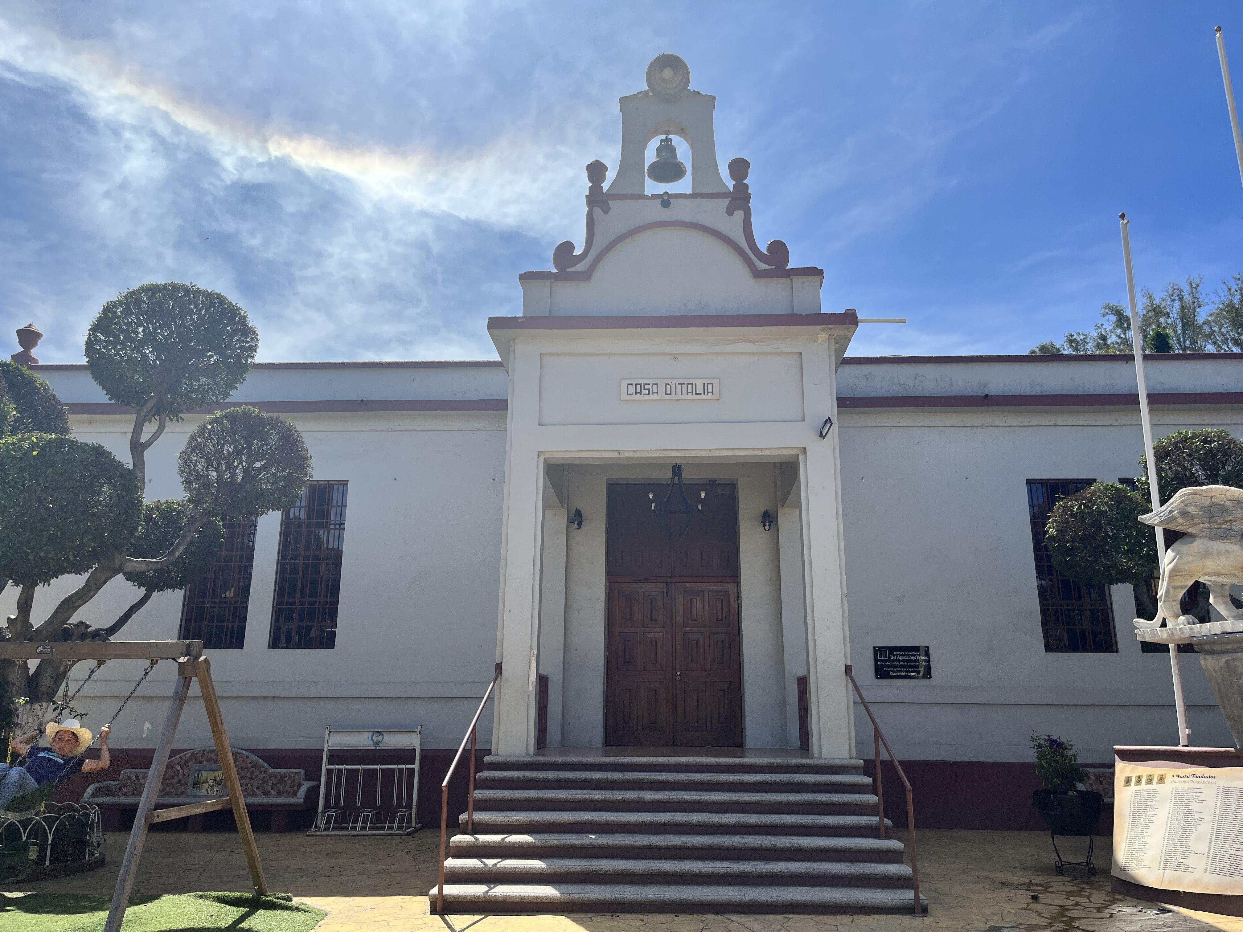 Casa de Italia en Chipilo.