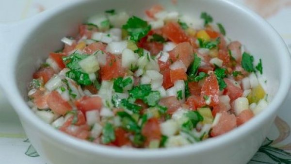 Pebre chileno, receta.