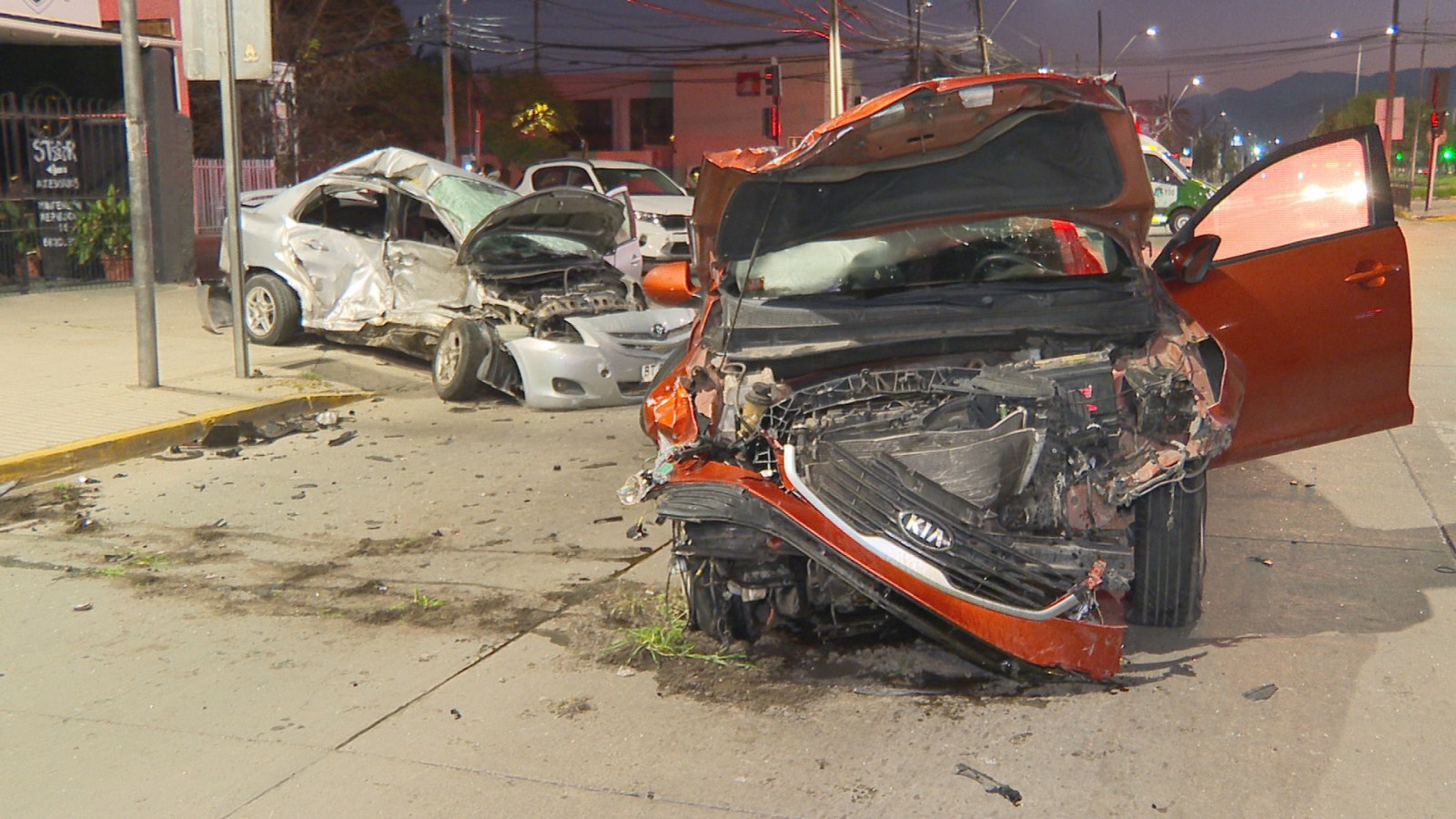 Grave accidente en Cerrillos