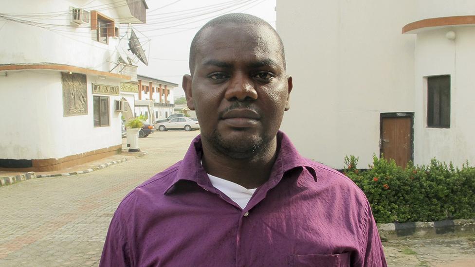 Harrison Okene días después de su rescate 