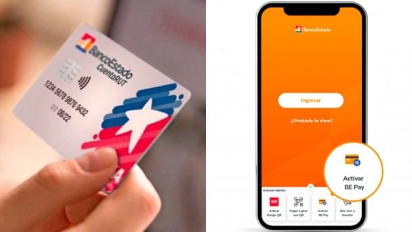 CuentaRUT. Pago con BE Pay.