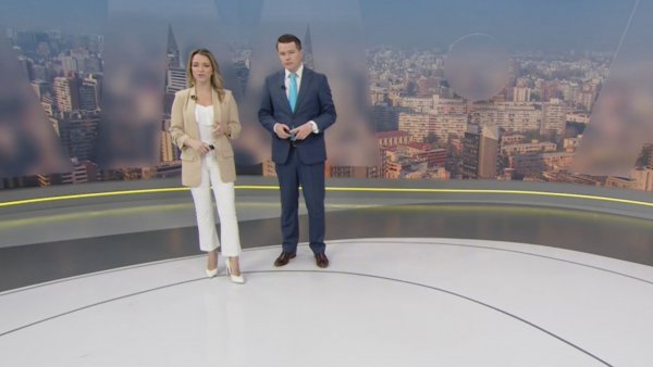 Carla Zunino y Davor Gjuranovic en 24 AM.